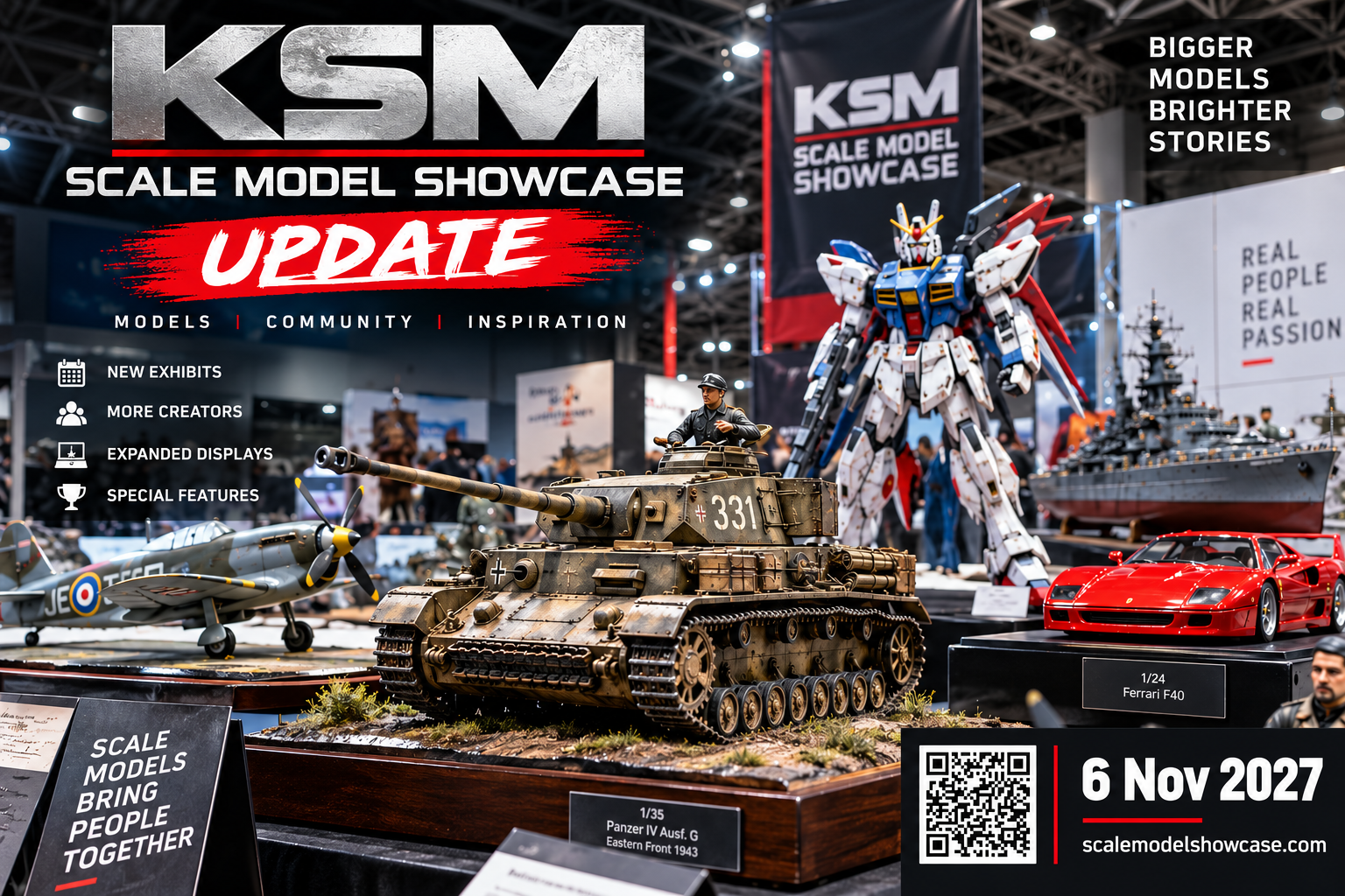 Scale Model Showcase Update Poster Nov 6 2027